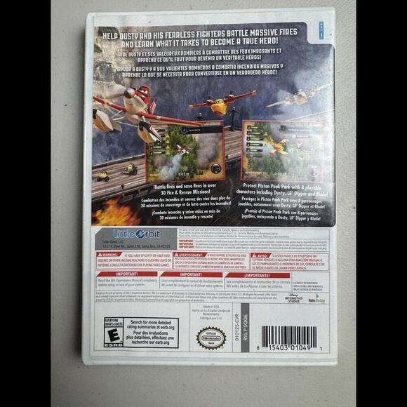 Planes: Fire & Rescue - Nintendo Wii - Picture 2 of 3